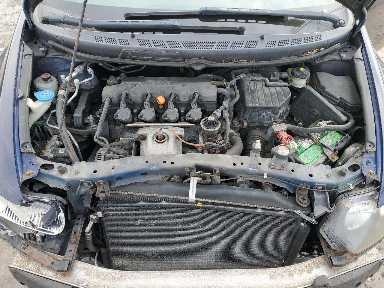 2010 Honda Civic VIN 2HGFG1B67AH509739 Copart auction photo, front end damage thumbnail 11