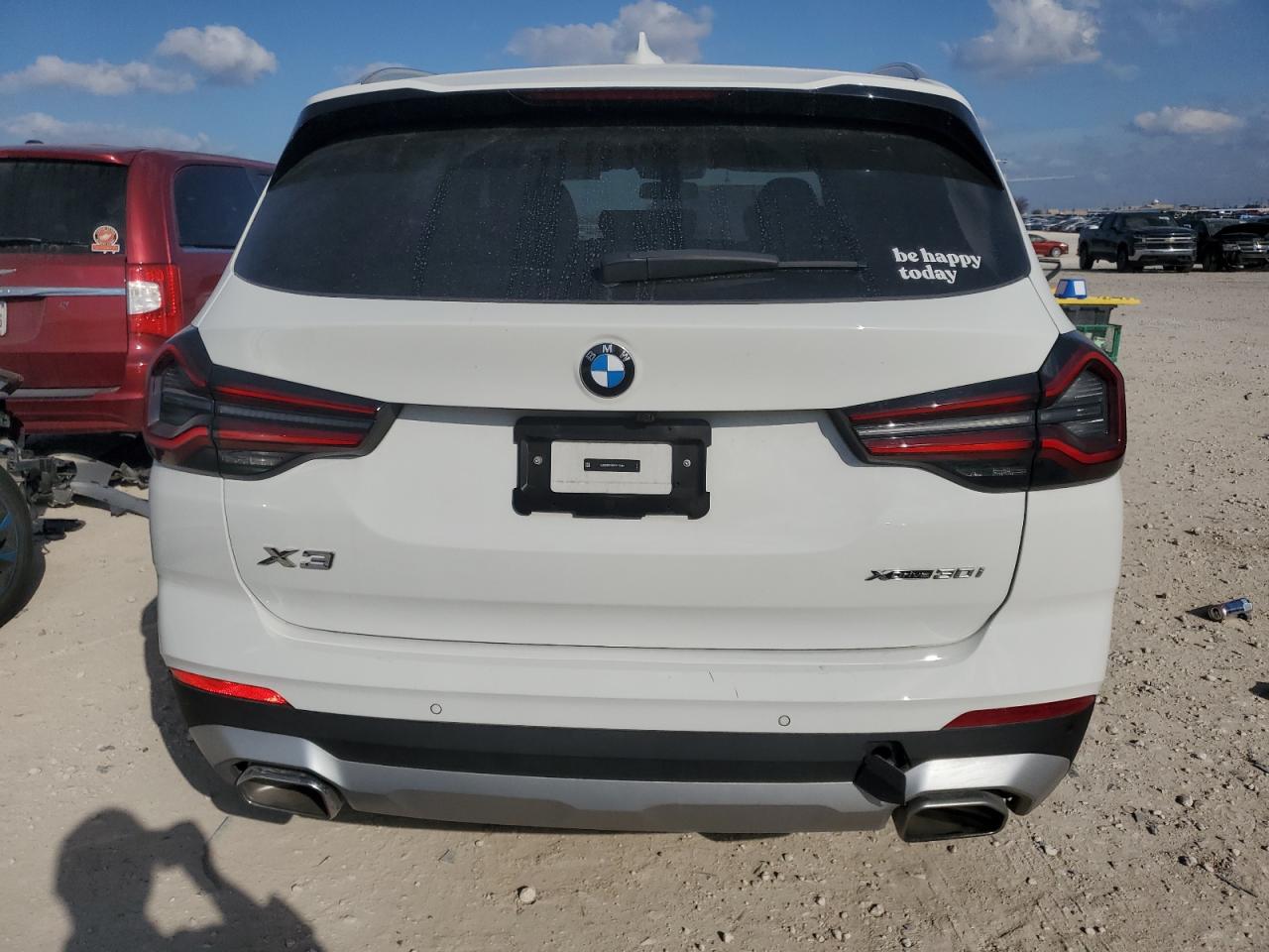 2024 BMW X3 VIN 5UX53DP08R9T75944 Copart auction photo, front end damage thumbnail 6