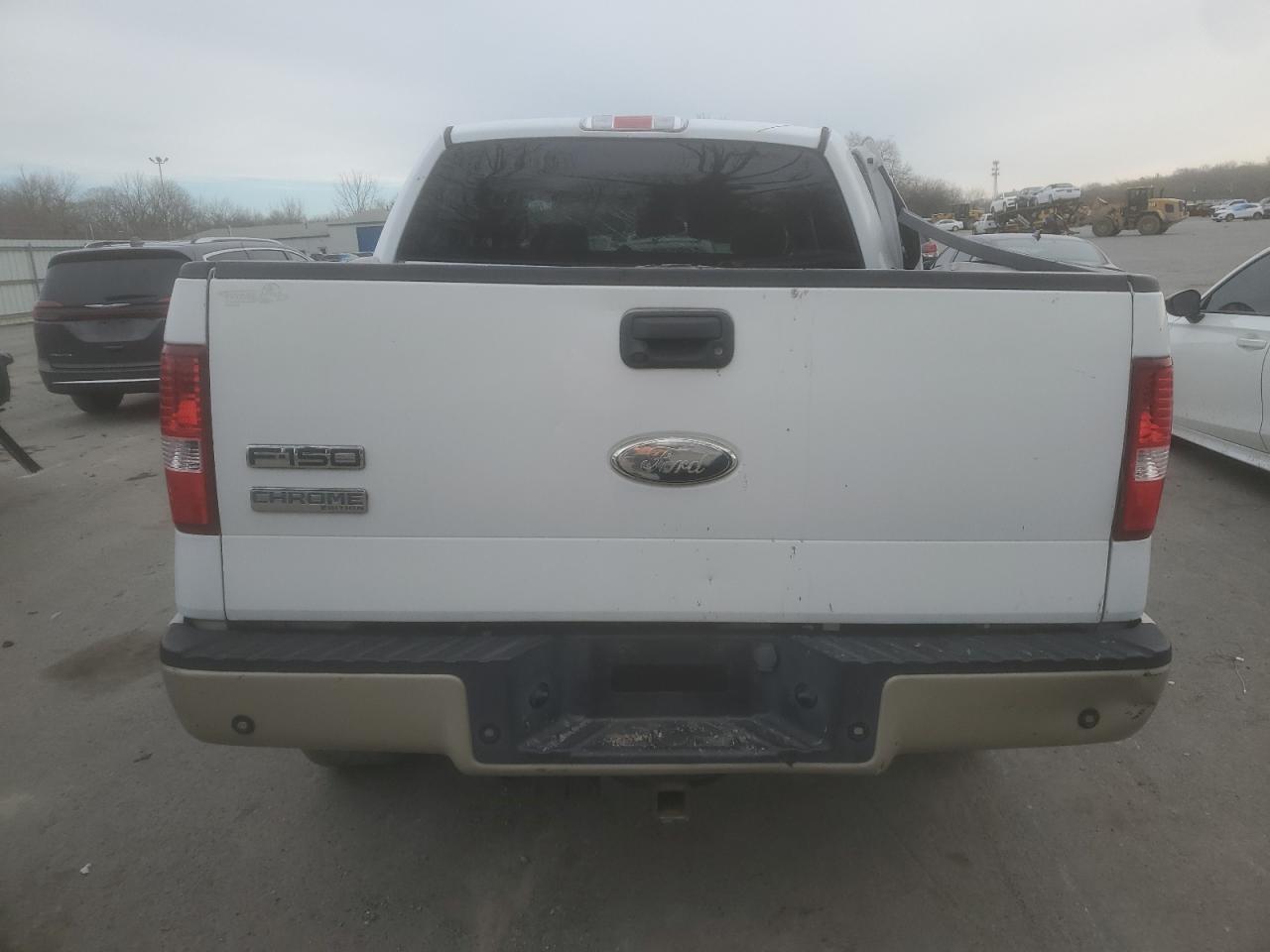 2008 Ford F-150 VIN 1FTPW14V18FA83827 Copart auction photo, all over damage thumbnail 6