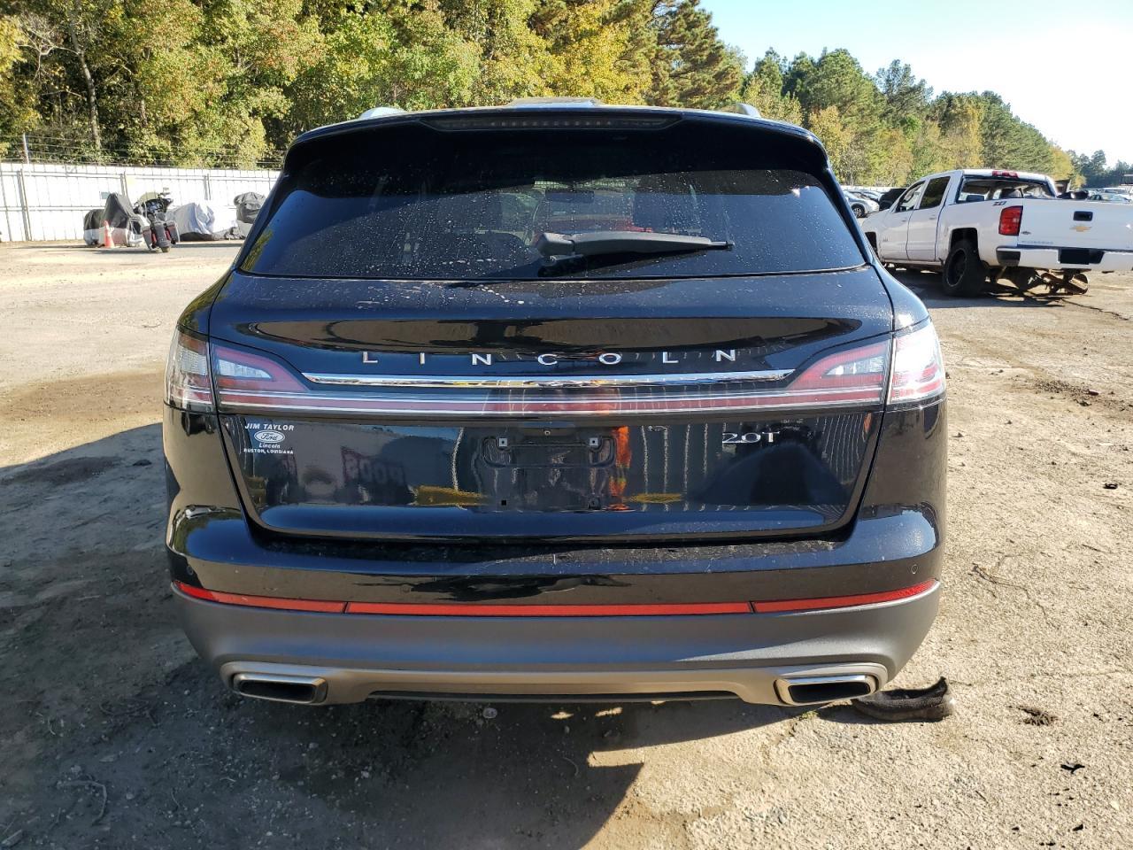 2019 Lincoln Nautilus VIN 2LMPJ6K96KBL40734 Copart auction photo, front end / side damage thumbnail 6