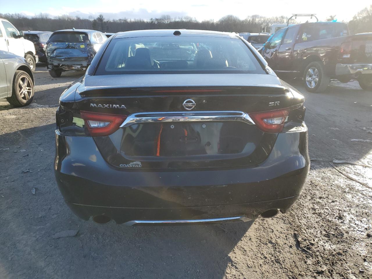 2017 Nissan Maxima VIN 1N4AA6AP9HC421439 Copart auction photo, side / front end damage thumbnail 6
