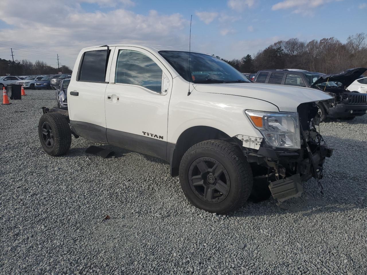 2018 Nissan Titan VIN 1N6AA1EJ2JN545398 Copart auction photo, front end / rear end damage thumbnail 4
