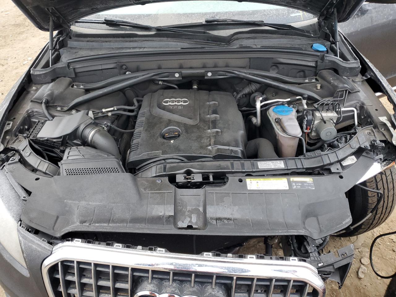 2014 Audi Q5 VIN WA1CFAFP8EA003570 Copart auction photo, front end damage thumbnail 13