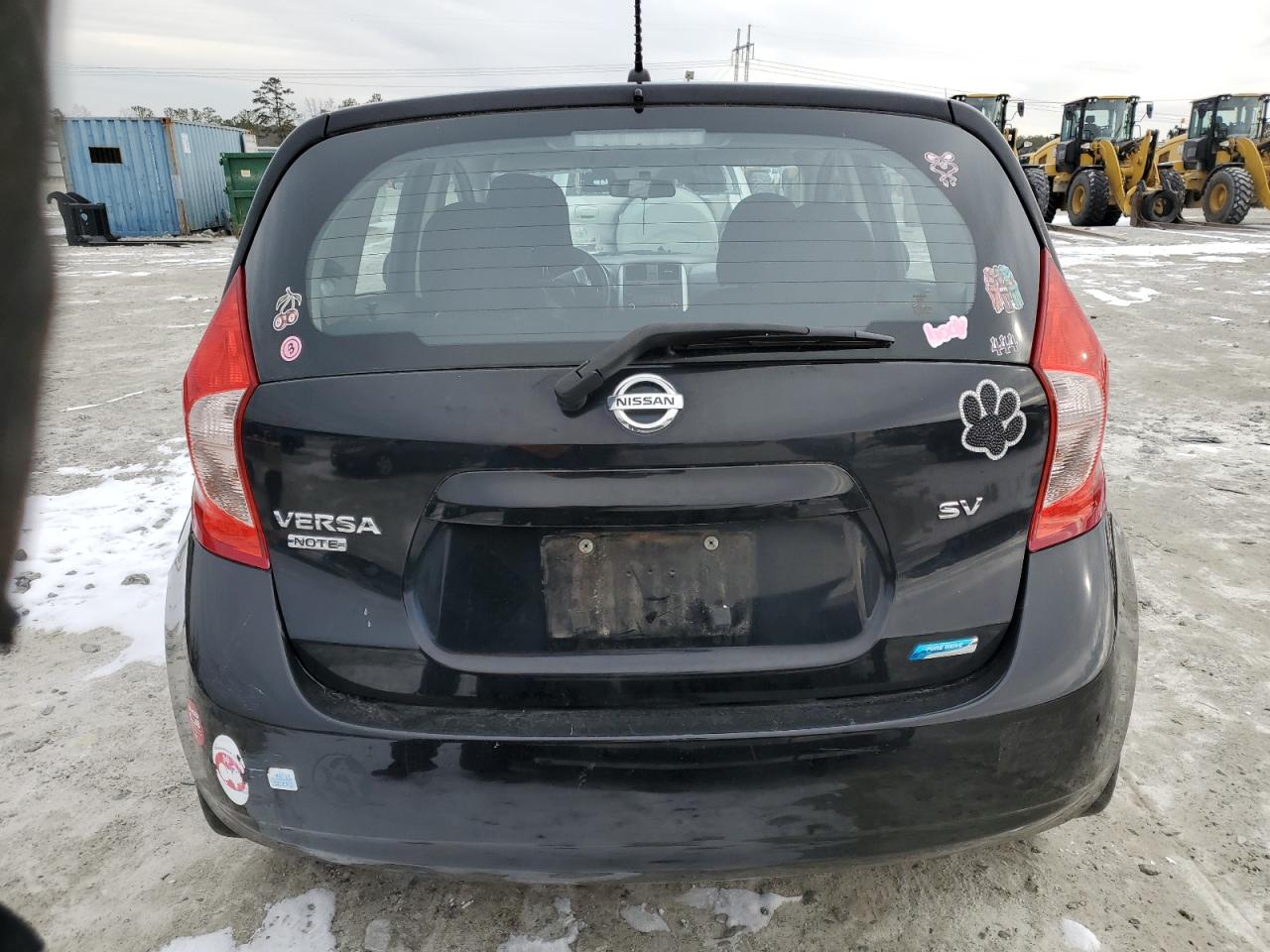 2014 Nissan Versa VIN 3N1CE2CP9EL409310 Copart auction photo, front end / side damage thumbnail 6