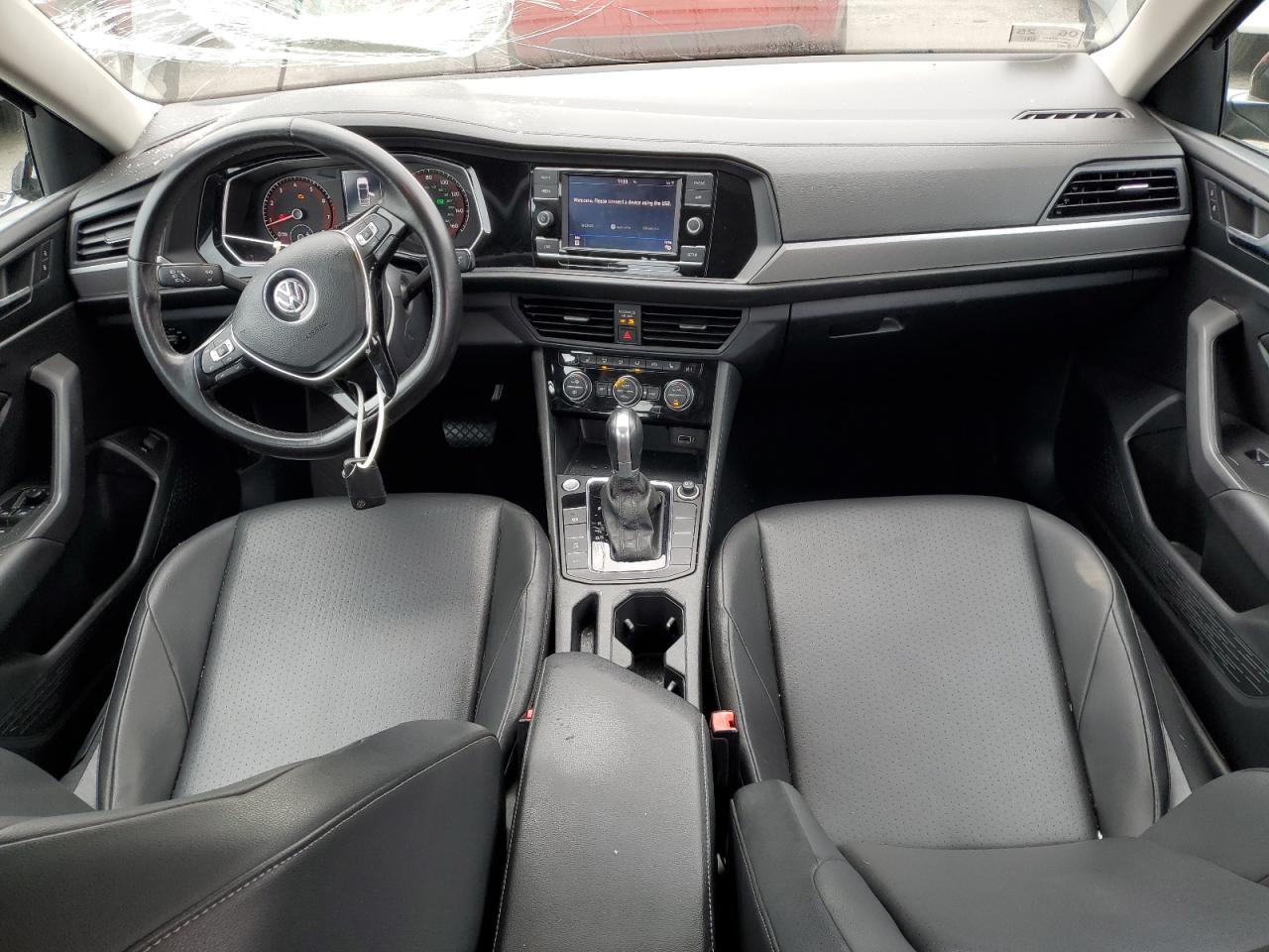 2019 Volkswagen Jetta VIN 3VWC57BU7KM037065 Copart auction photo, side / front end damage thumbnail 8
