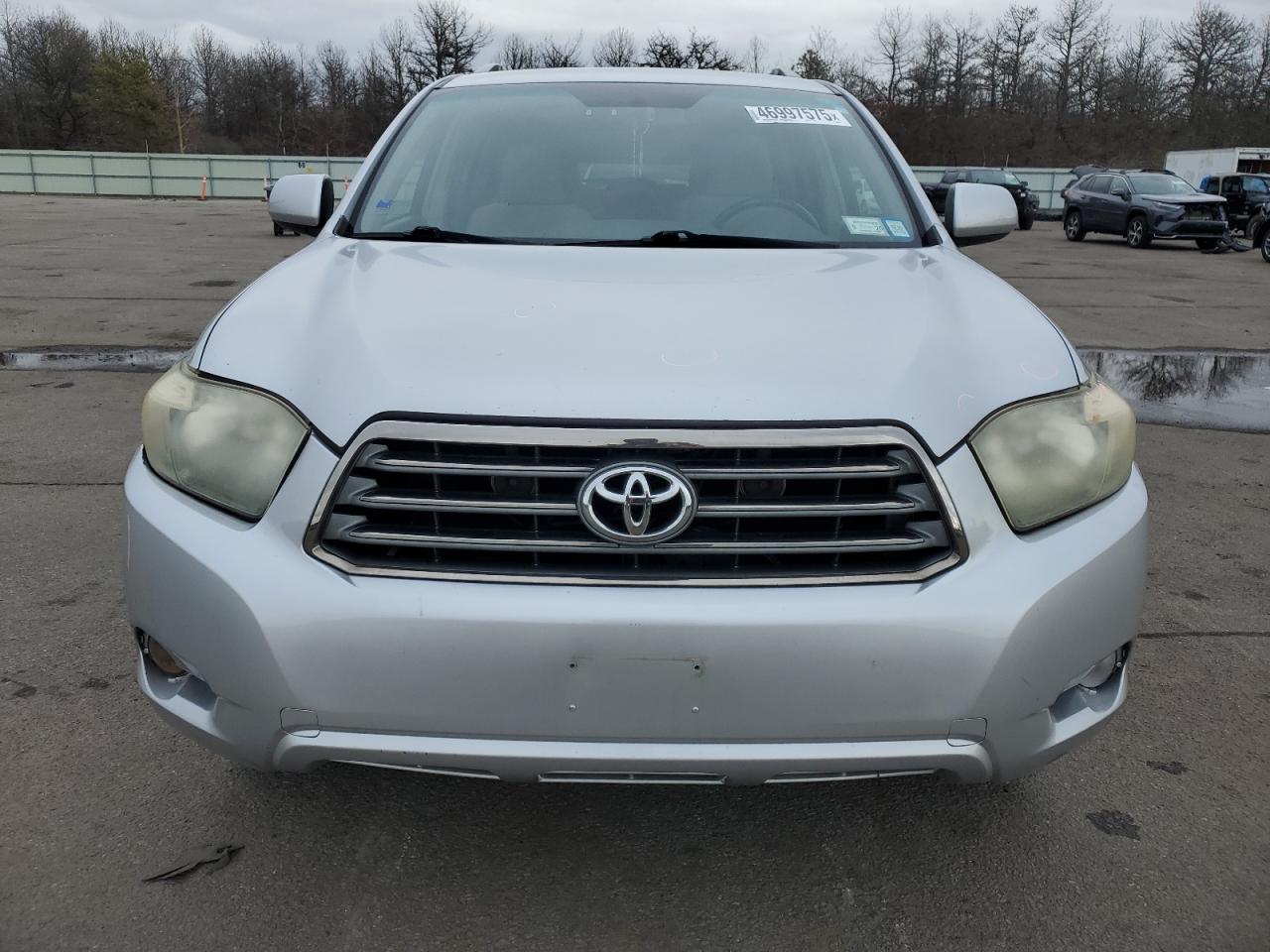 2008 Toyota Highlander VIN JTEES43A782004196 Copart auction photo, side / minor dent/scratches damage thumbnail 5