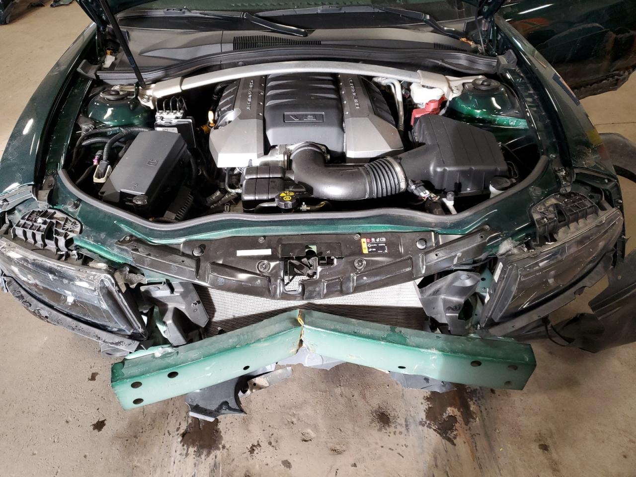 2015 Chevrolet Camaro VIN 2G1FK1EJXF9294638 Copart auction photo, front end / side damage thumbnail 11