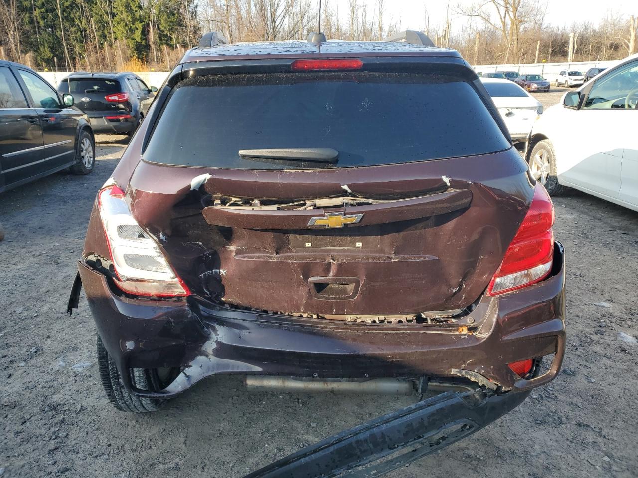 2021 Chevrolet Trax VIN KL7CJLSB1MB321112 Copart auction photo, rear end damage thumbnail 6