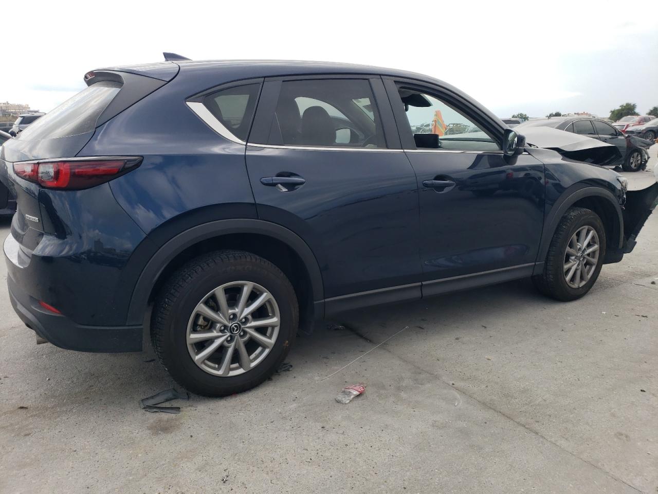 2022 Mazda CX-5 VIN JM3KFBCM9N0569476 Copart auction photo, front end damage thumbnail 3