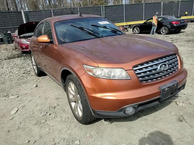 2003 Infiniti FX VIN JNRAS08W33X003218 Copart auction photo, side damage thumbnail 12