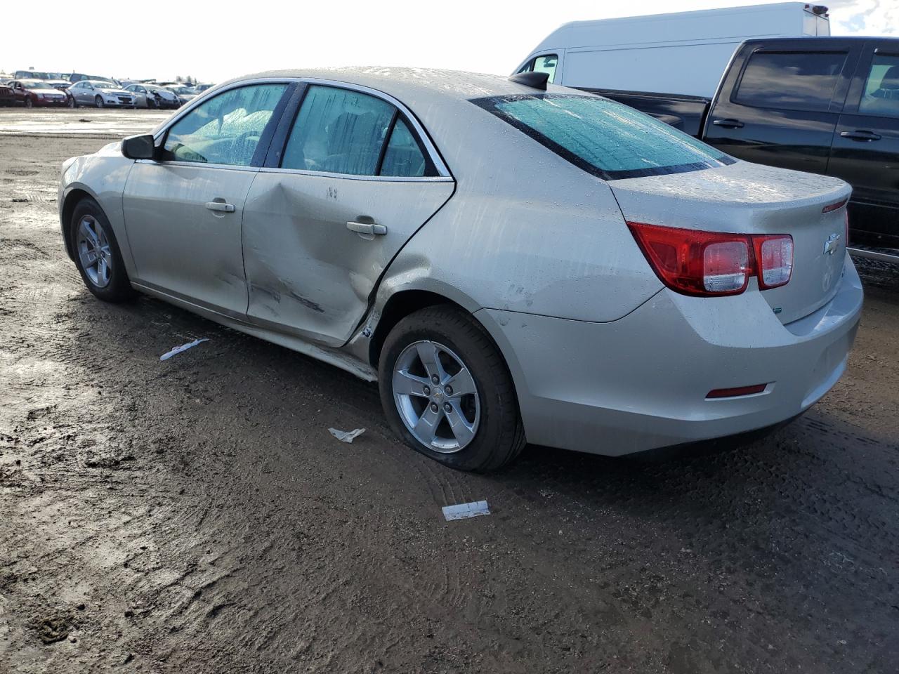 2015 Chevrolet Malibu VIN 1G11B5SL4FF183243 Copart auction photo, side / minor dent/scratches damage thumbnail 2
