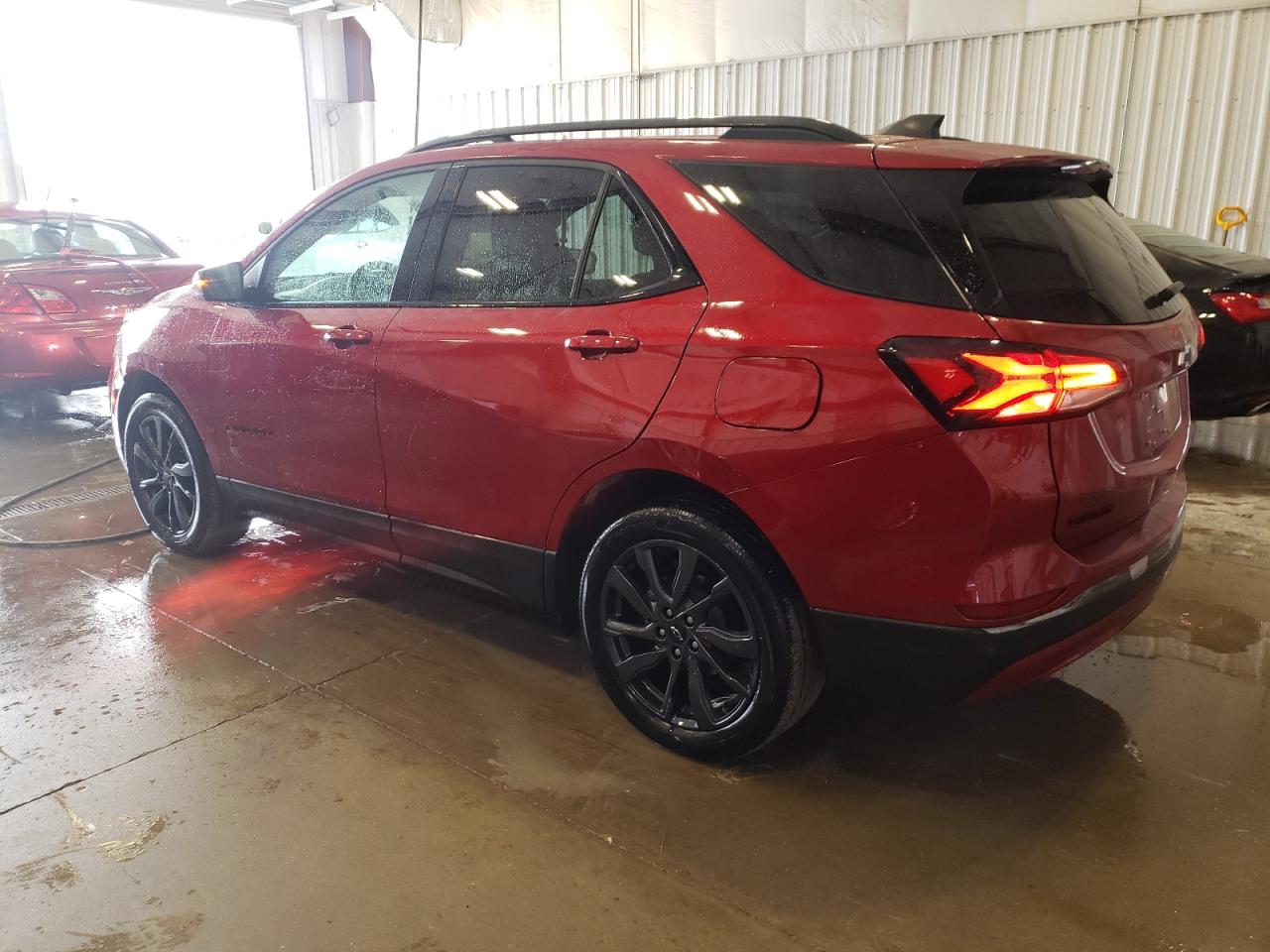 2022 Chevrolet Equinox VIN 2GNAXWEV6N6145234 Copart auction photo, front end damage thumbnail 2