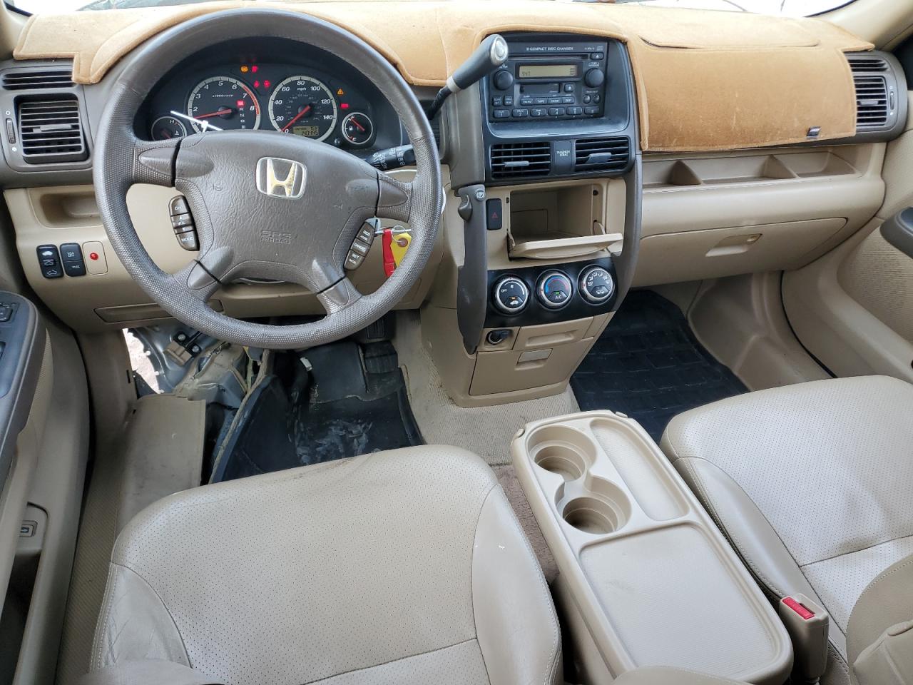 2006 Honda CR-V VIN SHSRD78936U411225 Copart auction photo, front end / undercarriage damage thumbnail 8