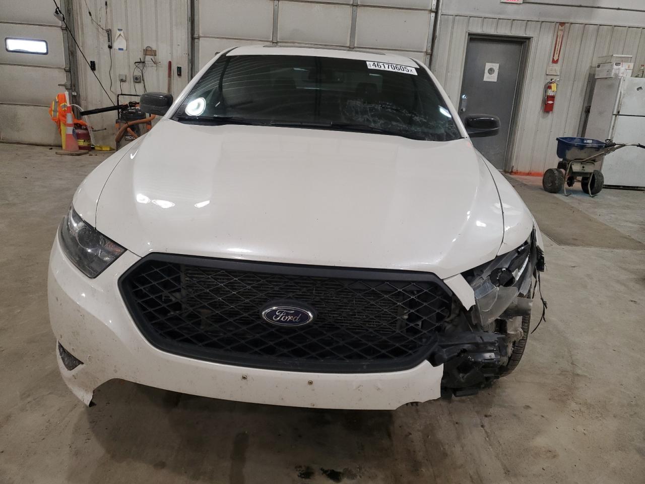 2015 Ford Taurus VIN 1FAHP2KT3FG182798 Copart auction photo, front end damage thumbnail 5