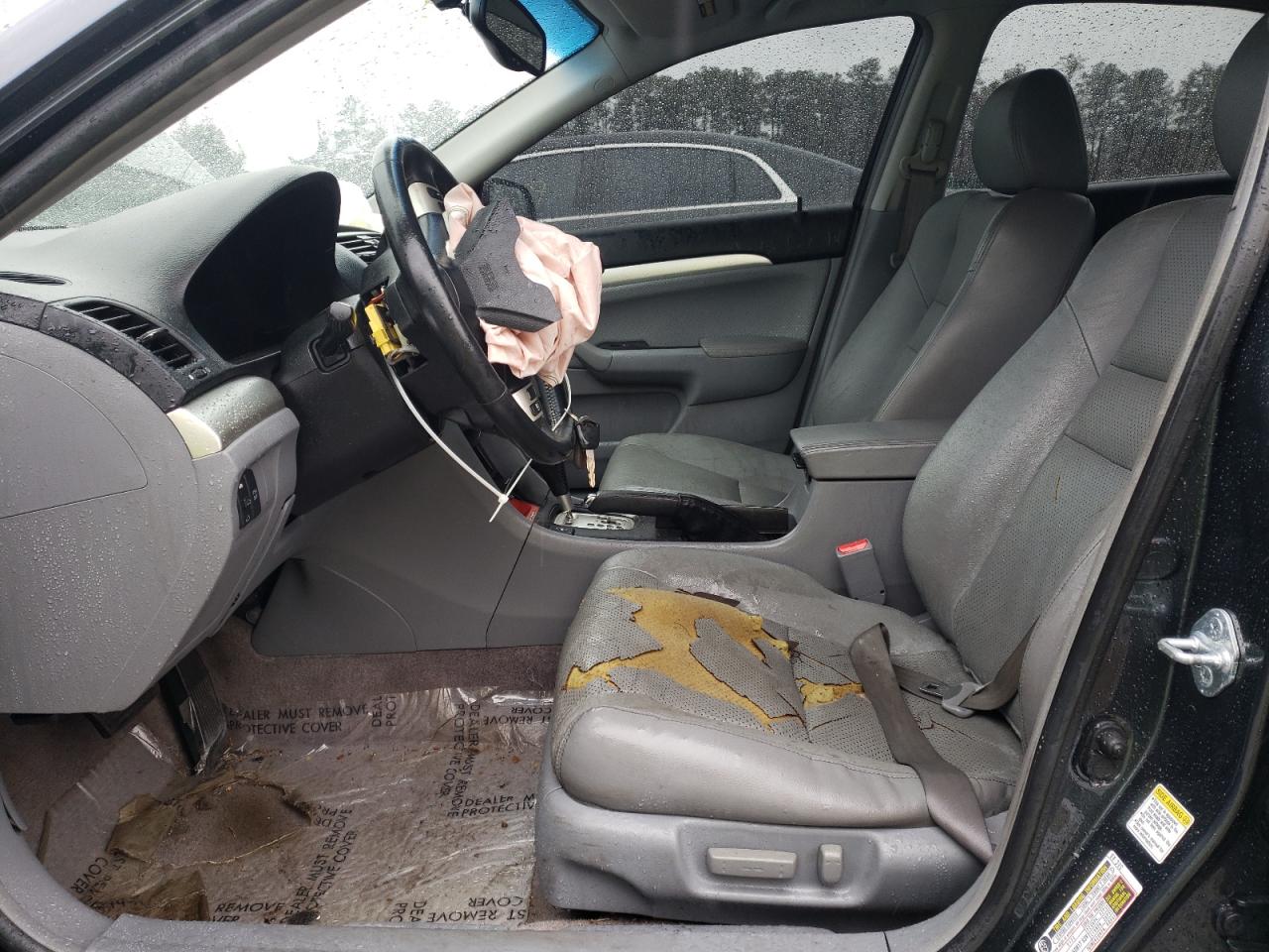 2005 Acura TSX VIN JH4CL96805C035728 Copart auction photo, front end damage thumbnail 7