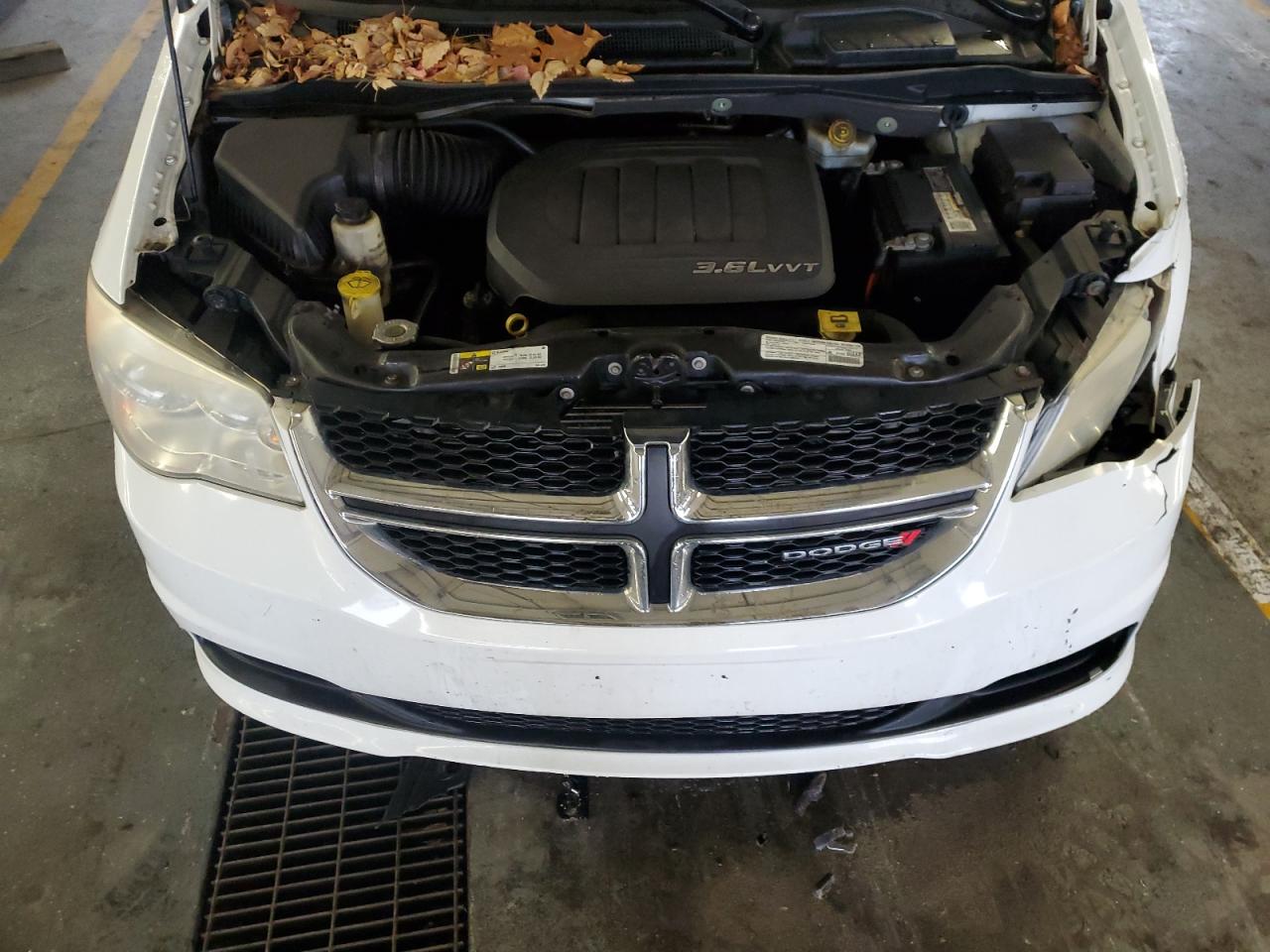 2014 Dodge Caravan VIN 2C4RDGCG7ER155509 Copart auction photo, front end / rear end damage thumbnail 12
