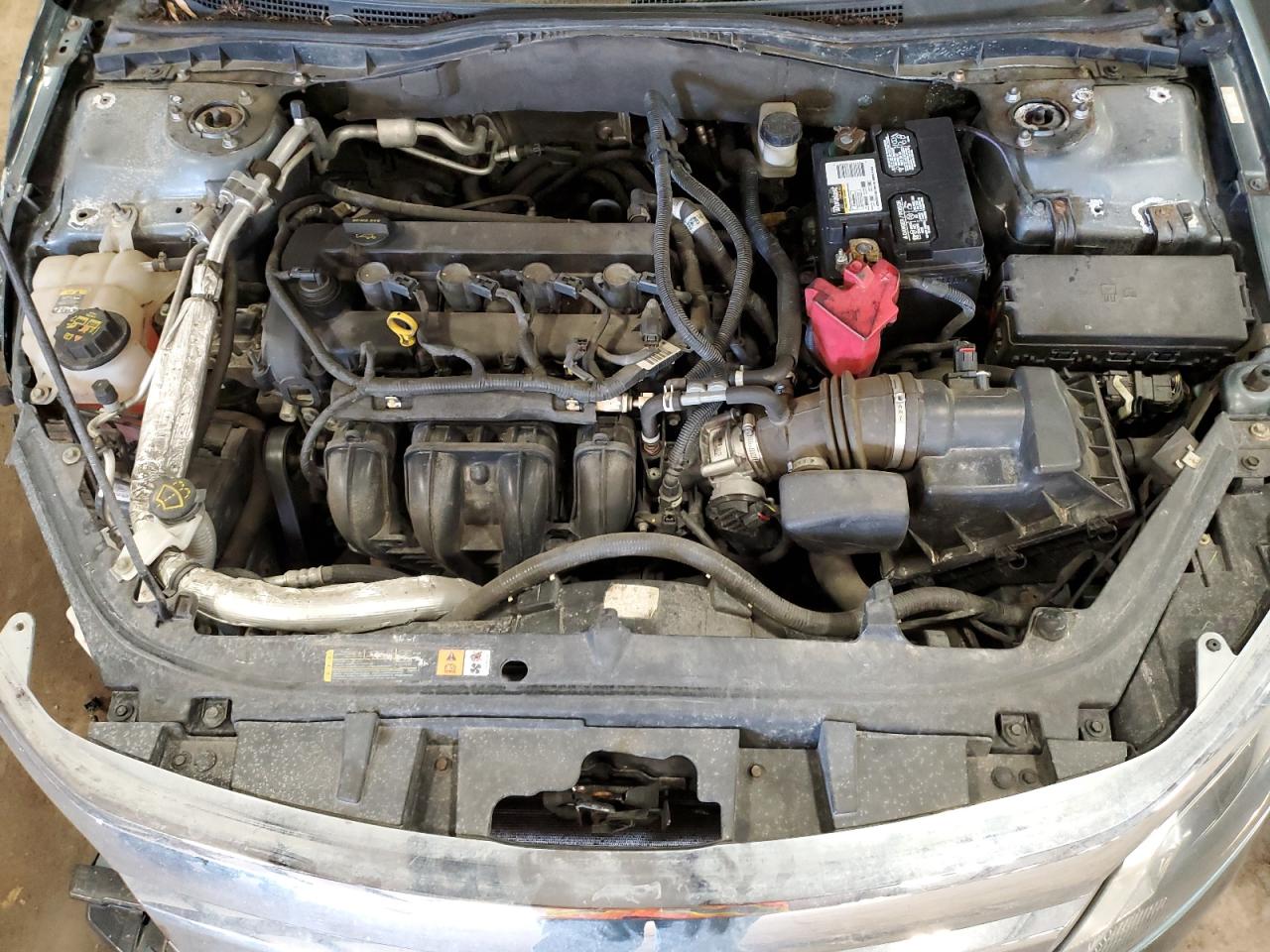 2012 Ford Fusion VIN 3FAHP0HA3CR228371 Copart auction photo, front end / side damage thumbnail 11