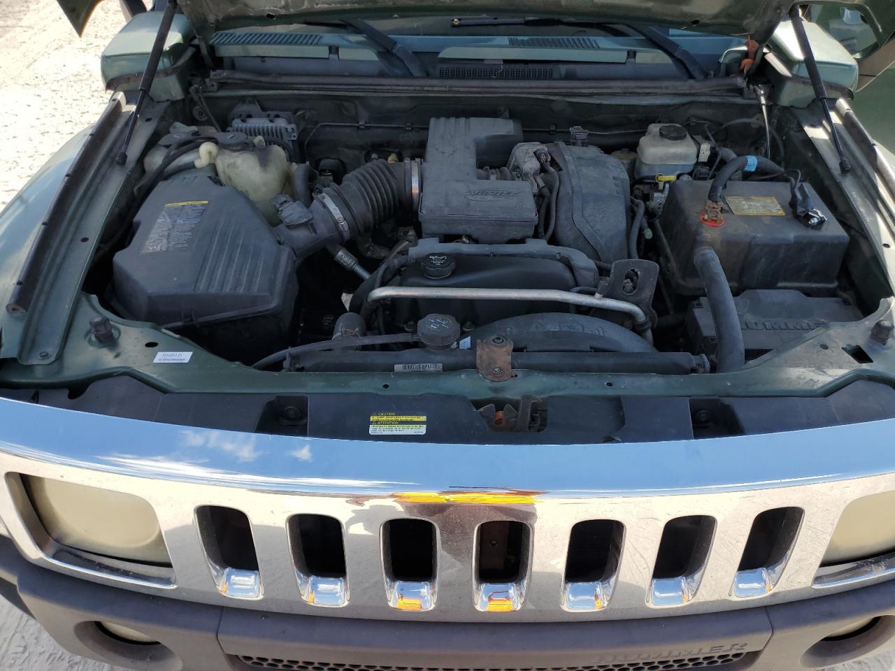 2006 Hummer H3 VIN 5GTDN136168149626 Copart auction photo, minor dent/scratches damage thumbnail 12
