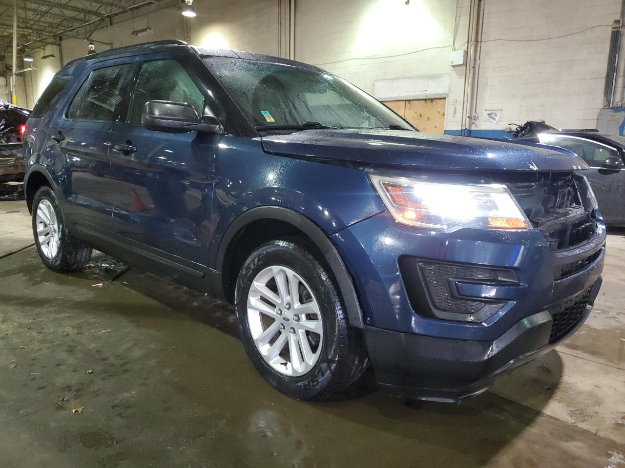 2017 Ford Explorer VIN 1FM5K7BH9HGA78593 Copart auction photo, front end damage thumbnail 4