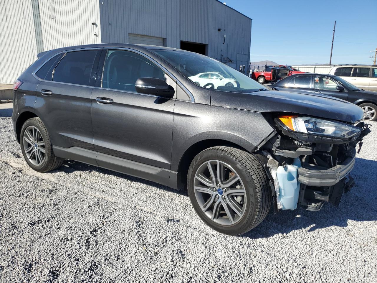 2020 Ford Edge VIN 2FMPK4K99LBB62168 Copart auction photo, front end damage thumbnail 4