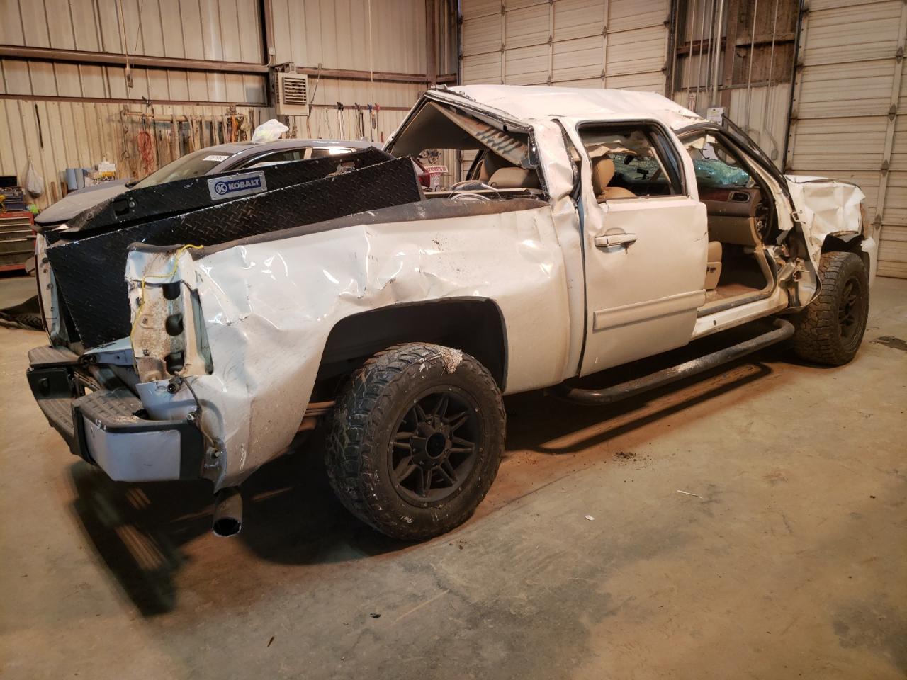 2012 Chevrolet Silverado VIN 3GCPKTE72CG107888 Copart auction photo, rollover / hail damage thumbnail 3