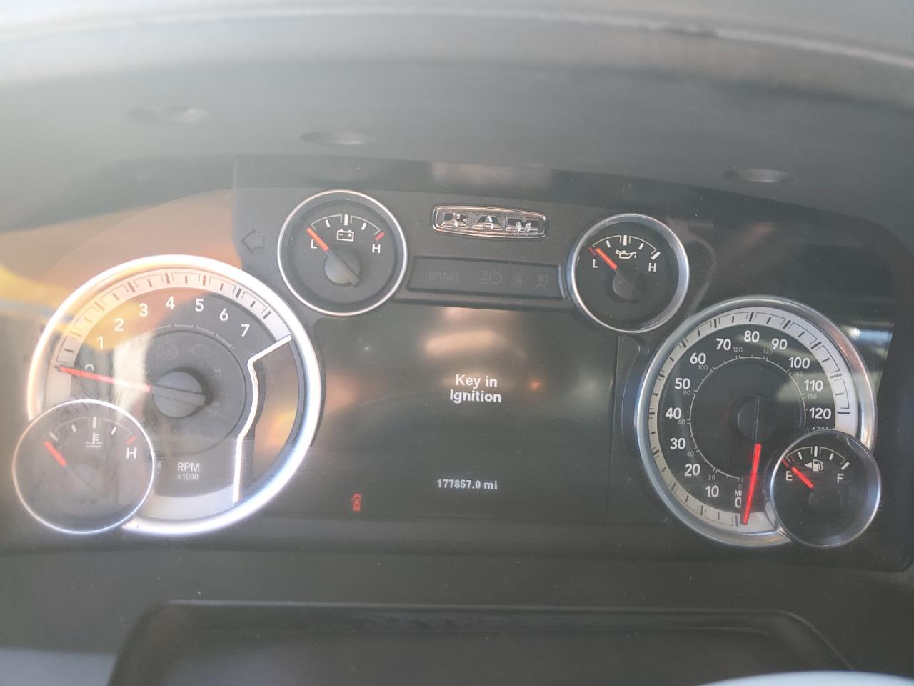 2014 RAM 1500 VIN 1C6RR7GT5ES334694 Copart auction photo, side damage thumbnail 9