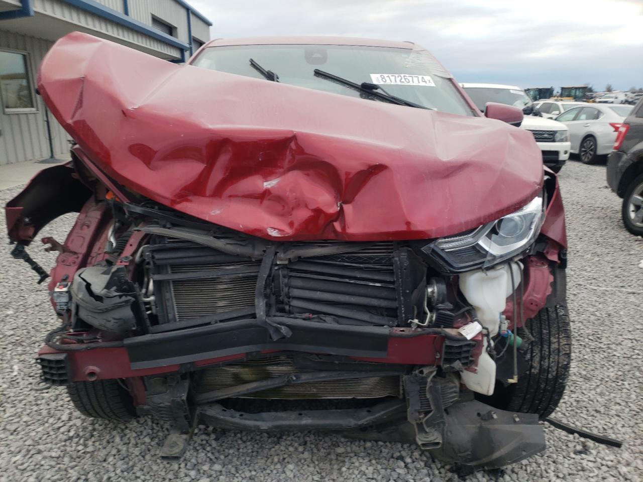 2021 Chevrolet Equinox VIN 2GNAXKEV3M6131671 Copart auction photo, front end damage thumbnail 5