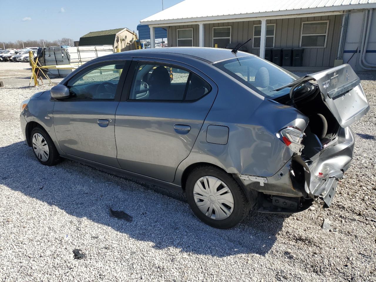 2020 Mitsubishi Mirage VIN ML32F3FJ2LHF00858 Copart auction photo, rear end / front end damage thumbnail 2