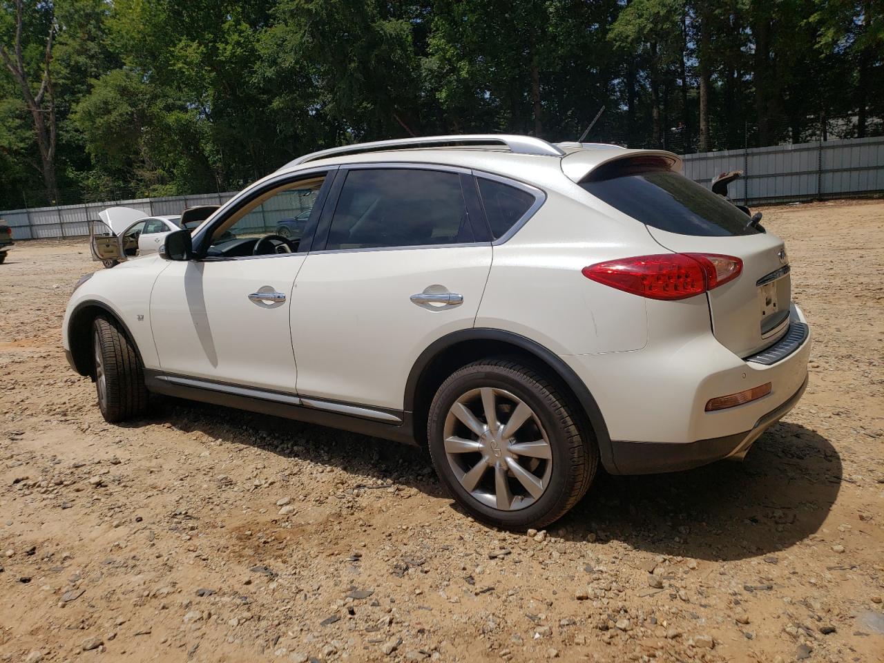 2017 Infiniti QX50 VIN JN1BJ0RR0HM409405 Copart auction photo, undercarriage / front end damage thumbnail 2