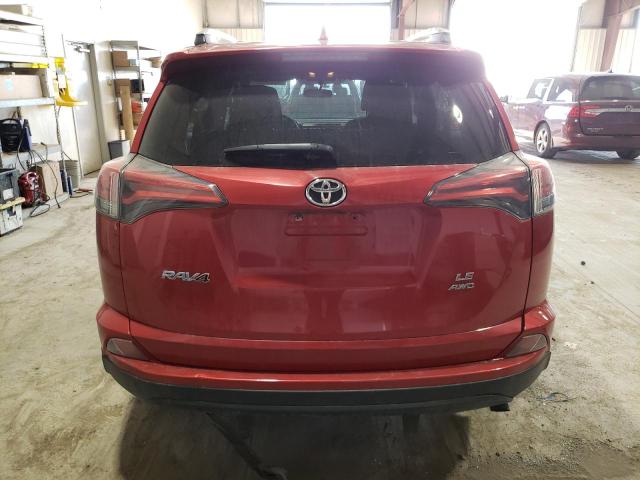 2016 Toyota RAV 4 VIN 2T3BFREV6GW435840 Copart auction photo, front end / side damage thumbnail 6