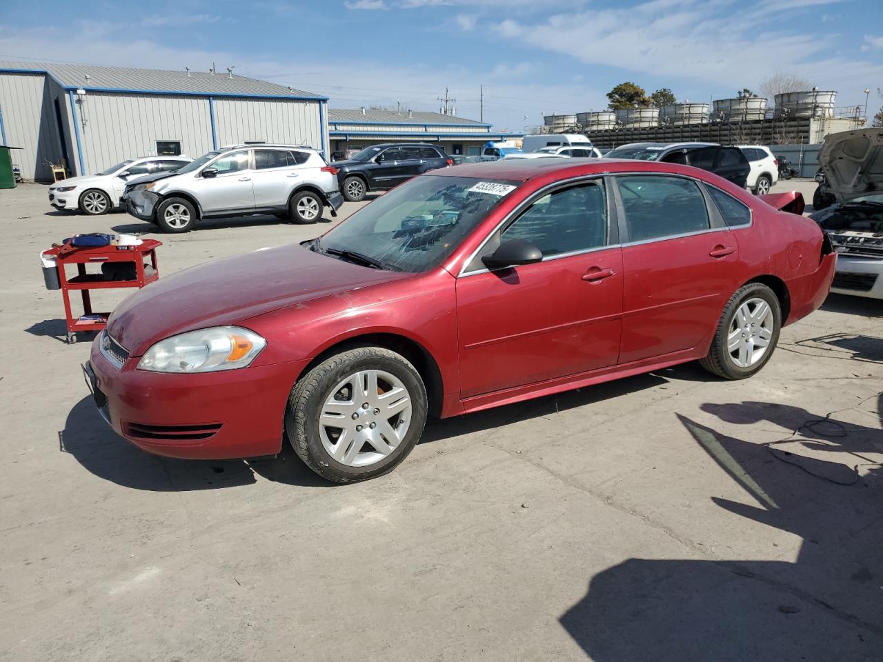 2013 Chevrolet Impala VIN 2G1WG5E38D1264737