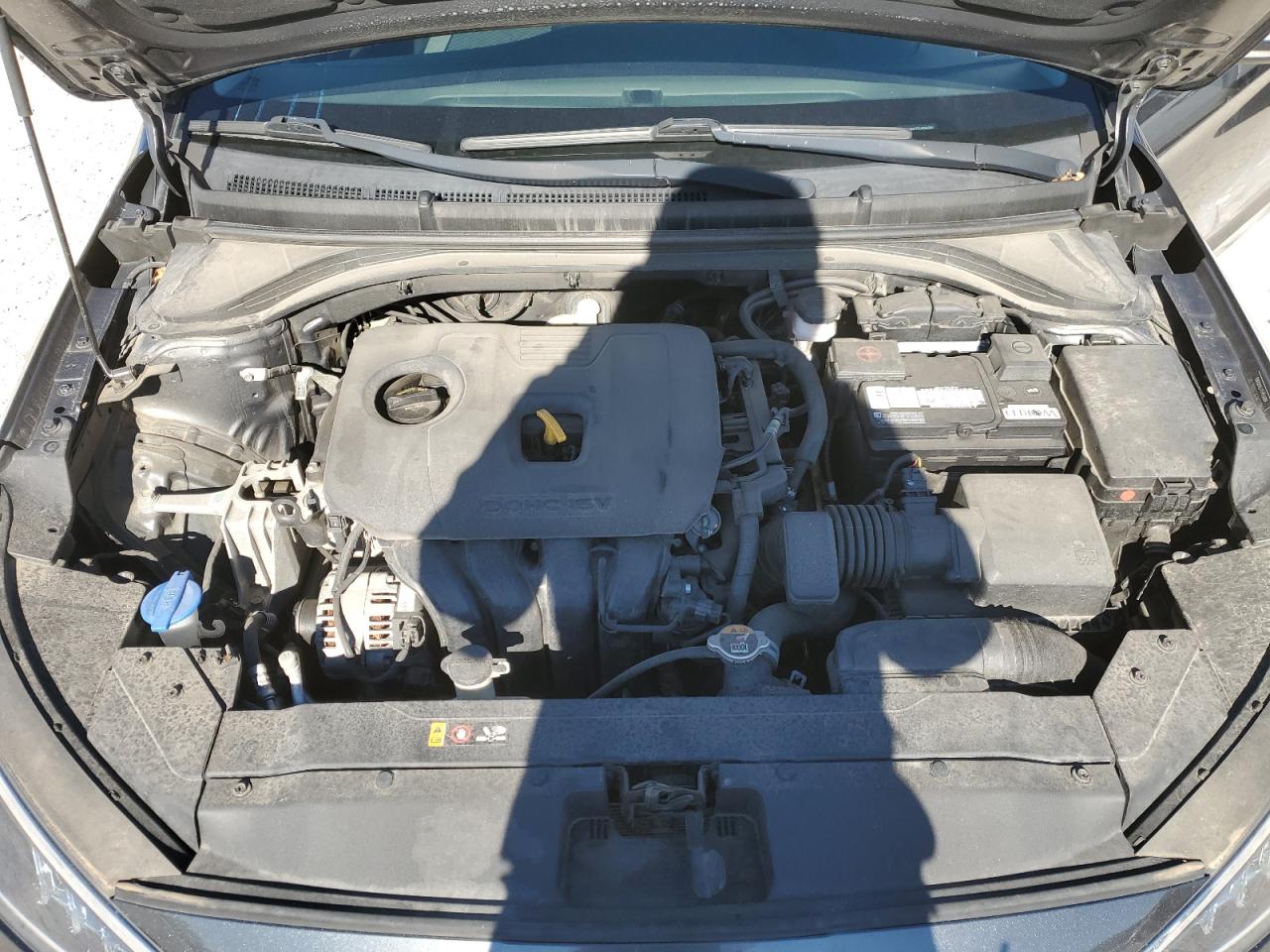 2020 Hyundai Elantra VIN 5NPD84LF7LH556394 Copart auction photo, vandalism damage thumbnail 13