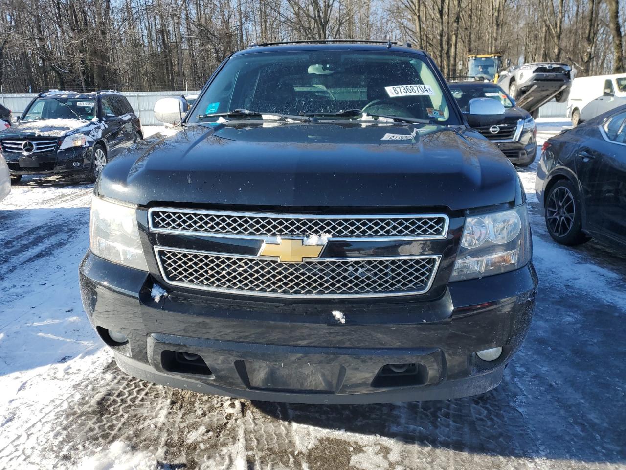 2013 Chevrolet Avalanche VIN 3GNTKGE74DG149204 Copart auction photo, side damage thumbnail 5