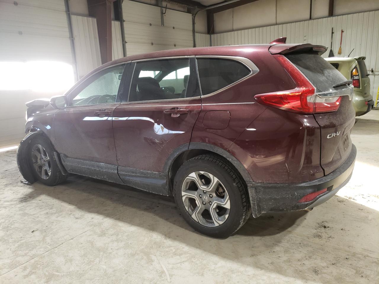2018 Honda CR-V VIN 7FARW2H80JE051761 Copart auction photo, front end damage thumbnail 2