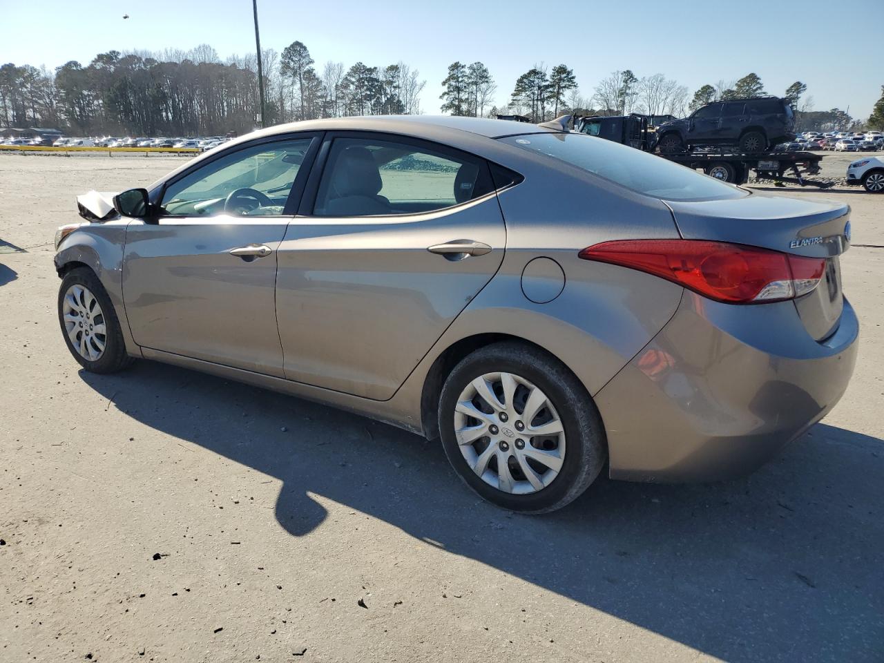 2011 Hyundai Elantra VIN 5NPDH4AE4BH016915 Copart auction photo, front end damage thumbnail 2
