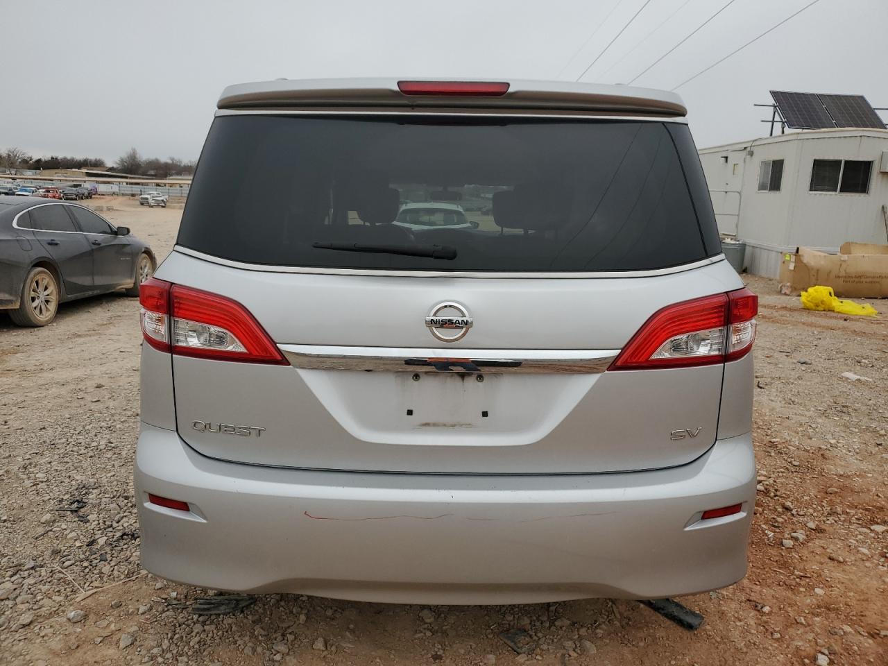2017 Nissan Quest VIN JN8AE2KP0H9169734 Copart auction photo, side / minor dent/scratches damage thumbnail 6