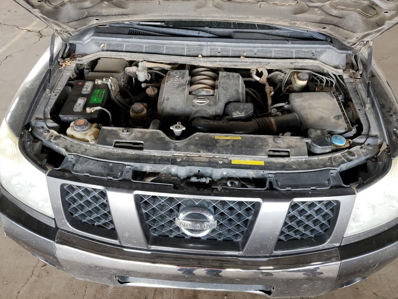 2004 Nissan Armada VIN 5N1AA08A84N740771 Copart auction photo, side / front end damage thumbnail 13