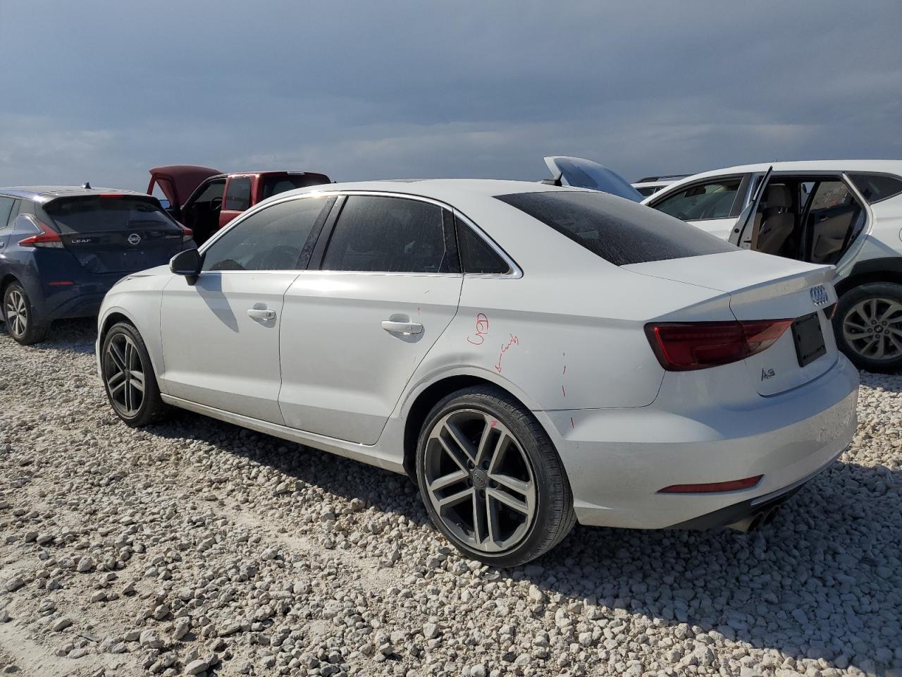 2019 Audi A3 VIN WAUAUGFF5K1009848 Copart auction photo, all over damage thumbnail 2