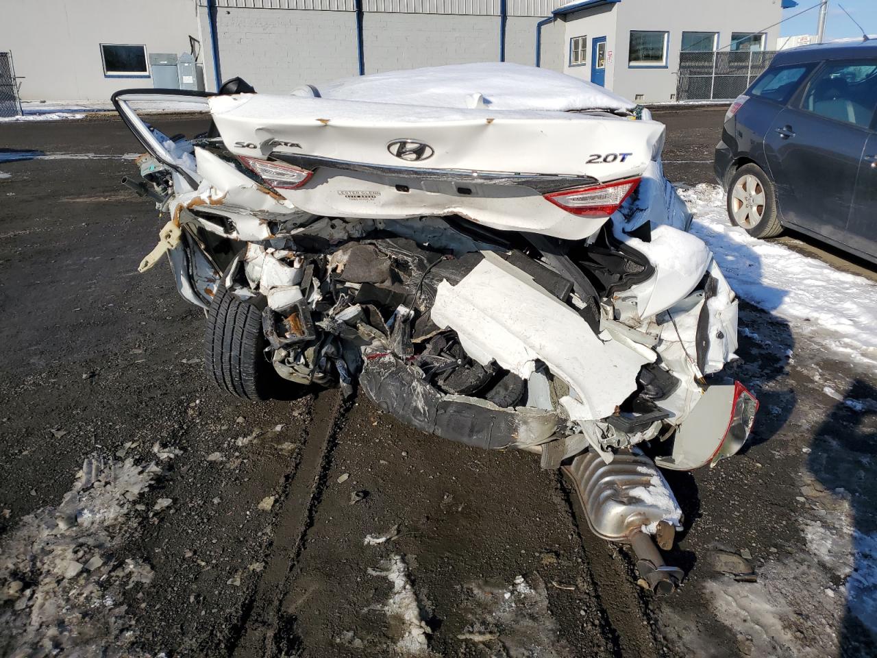 2013 Hyundai Sonata VIN 5NPEC4AB2DH524263 Copart auction photo, all over damage thumbnail 6