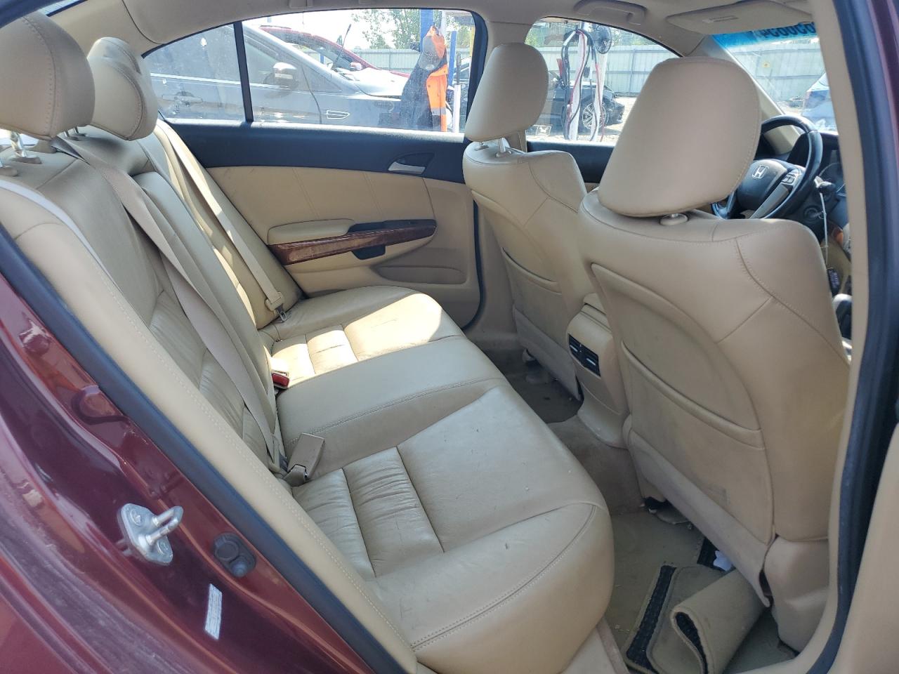 2011 Honda Accord VIN 1HGCP3F81BA028668 Copart auction photo, rear end damage thumbnail 10