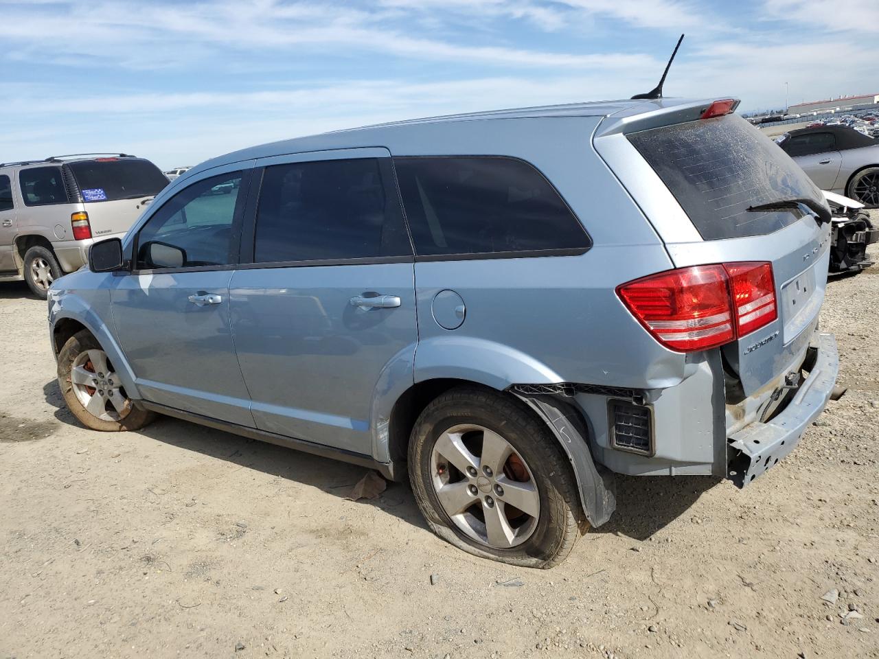 2013 Dodge Journey VIN 3C4PDCAB2DT571972 Copart auction photo, rear end / side damage thumbnail 2