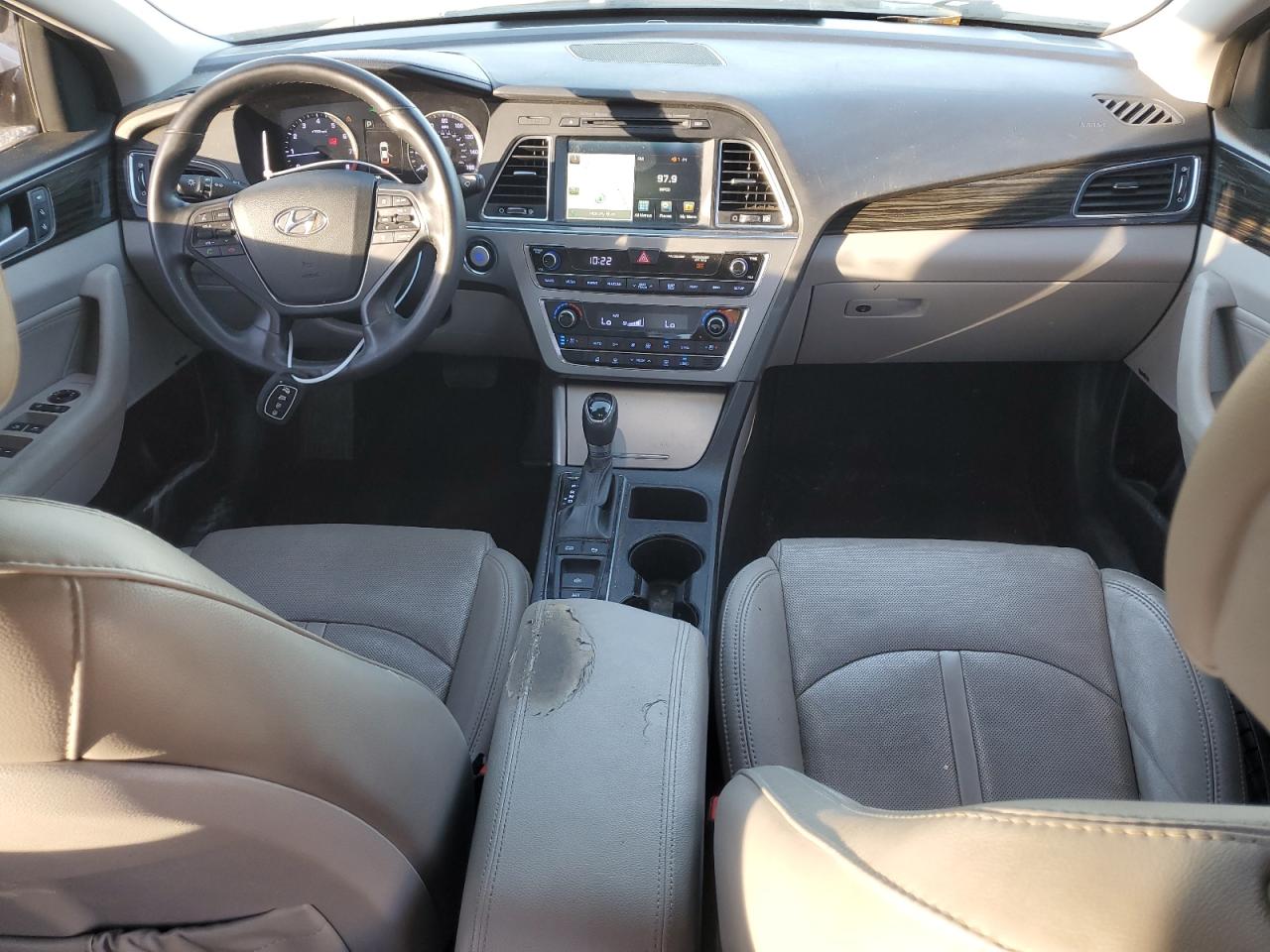 2016 Hyundai Sonata VIN 5NPE34AF6GH337292 Copart auction photo, front end damage thumbnail 8