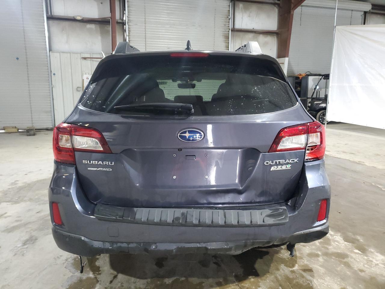 2017 Subaru Outback VIN 4S4BSANC1H3357995 Copart auction photo, rear end damage thumbnail 6