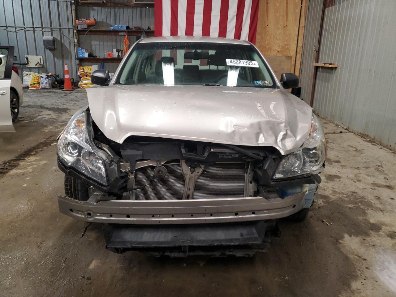 2014 Subaru Legacy VIN 4S3BMBA61E3011719 Copart auction photo, front end damage thumbnail 5