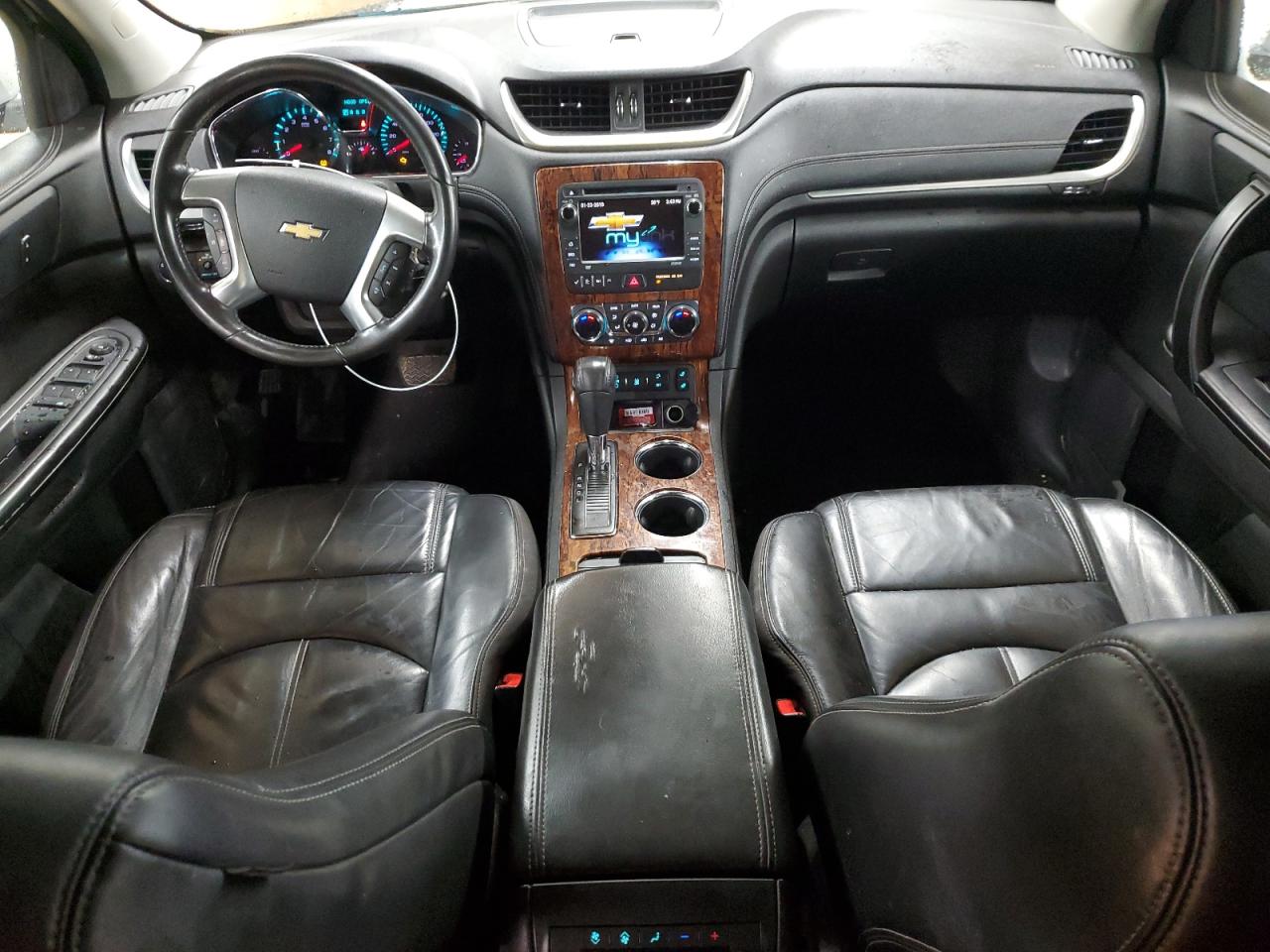 2013 Chevrolet Traverse VIN 1GNKVJKD4DJ218790 Copart auction photo, front end / undercarriage damage thumbnail 8
