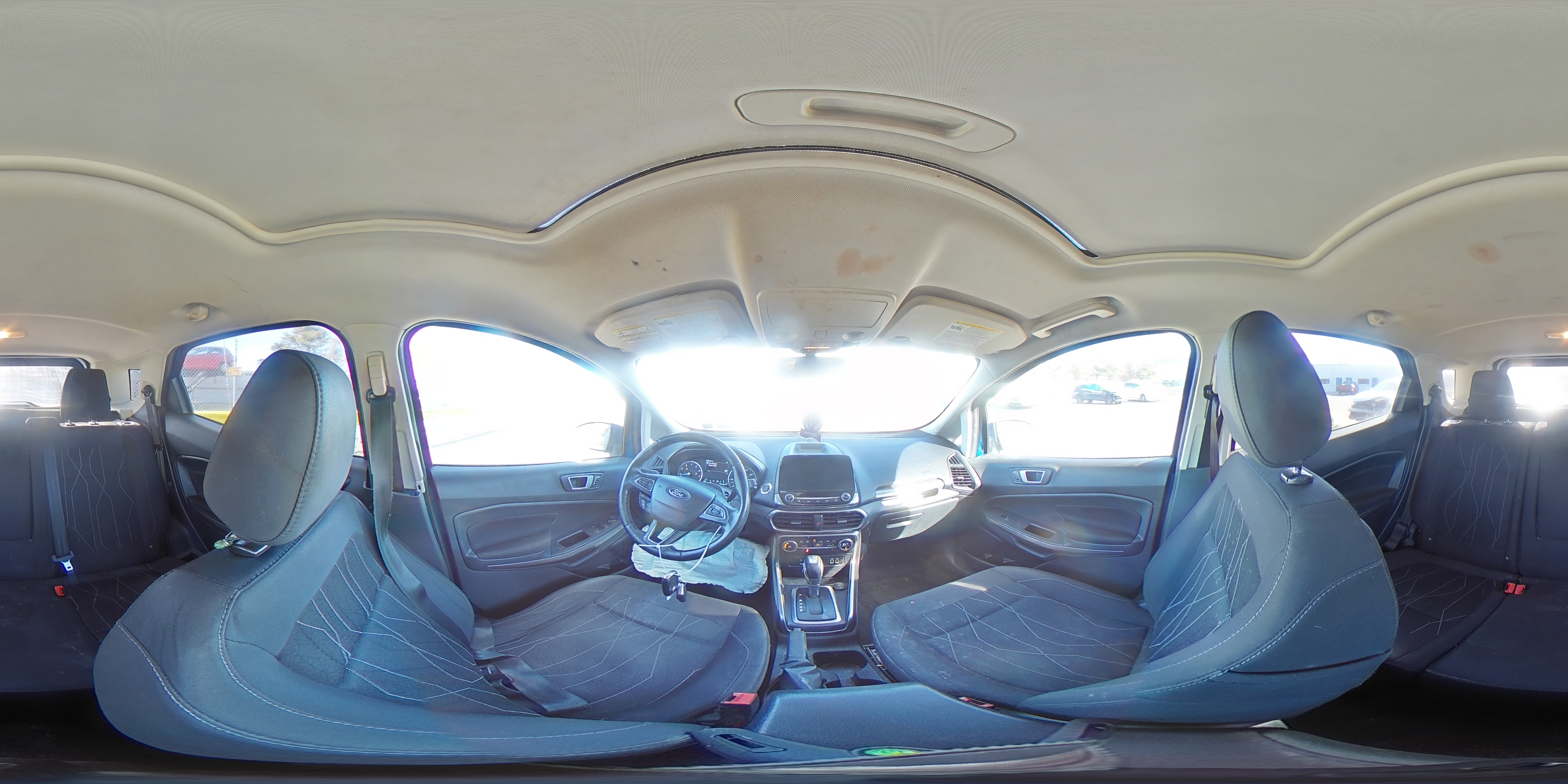 2019 Ford EcoSport VIN MAJ6S3GL6KC264417 Copart auction photo, front end / rear end damage thumbnail 14