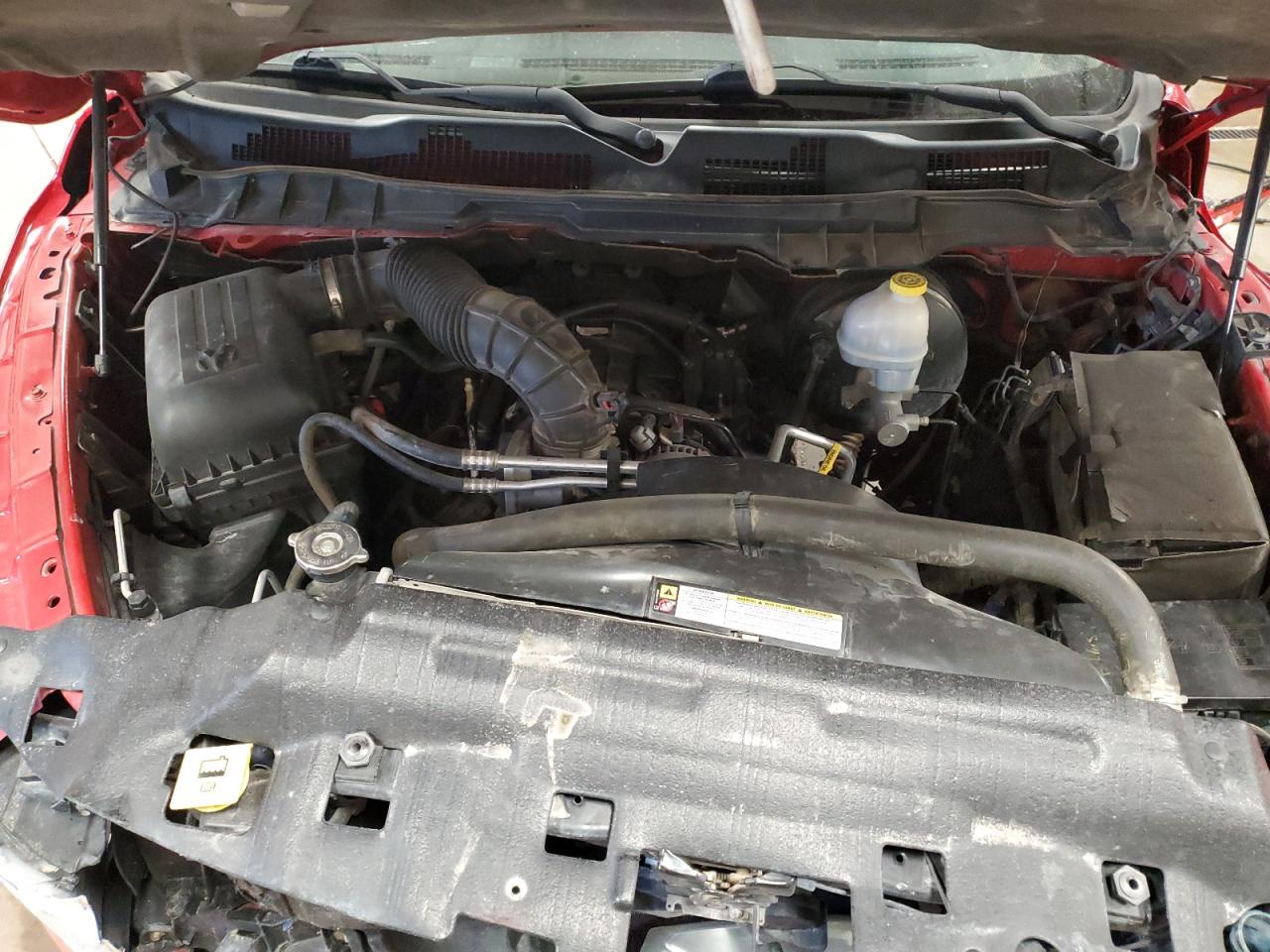 2010 Dodge RAM VIN 1D7RV1CT2AS183708 Copart auction photo, front end damage thumbnail 12
