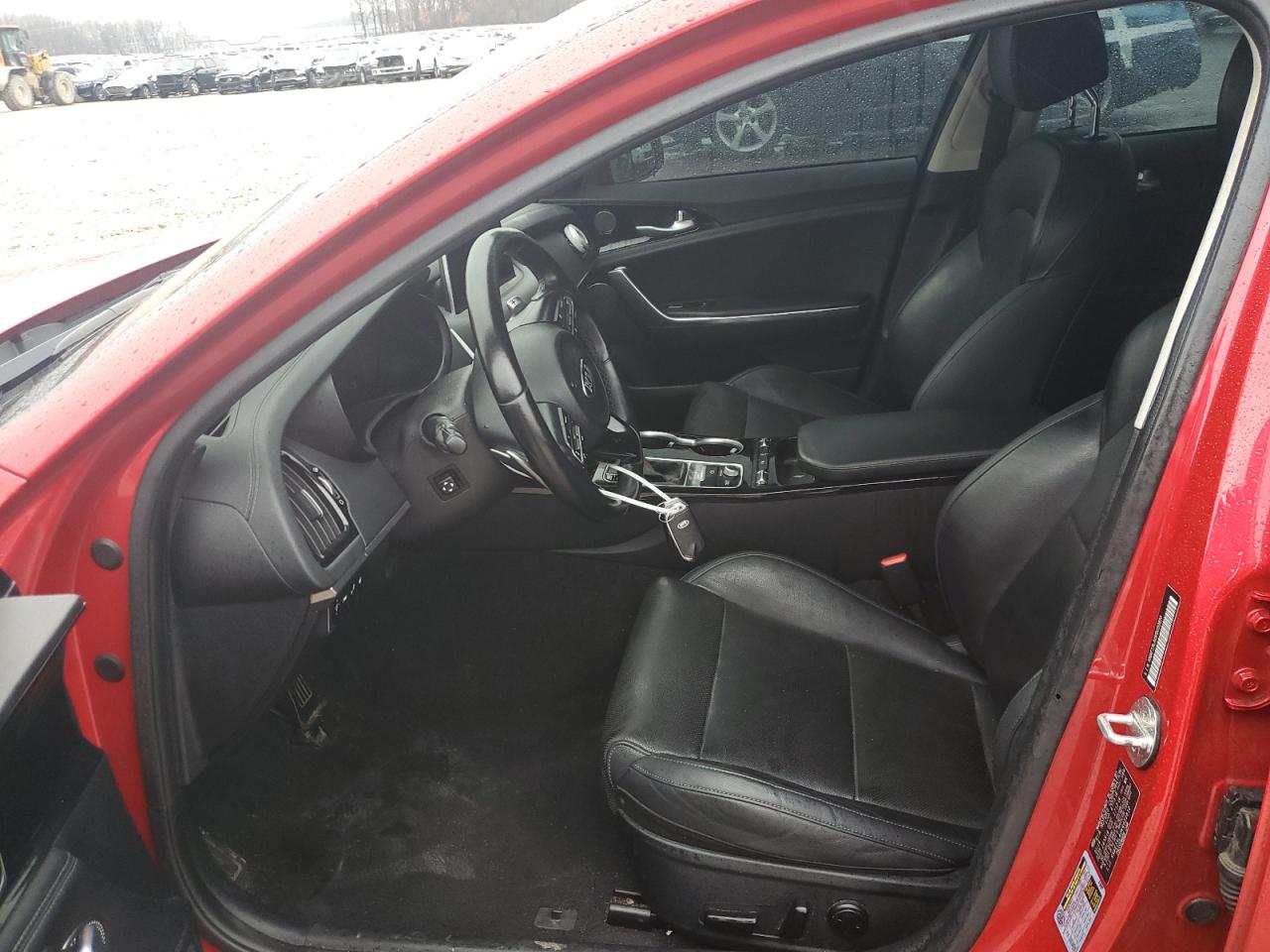 2019 KIA Stinger VIN KNAE25LA0K6059810 Copart auction photo, front end / side damage thumbnail 7