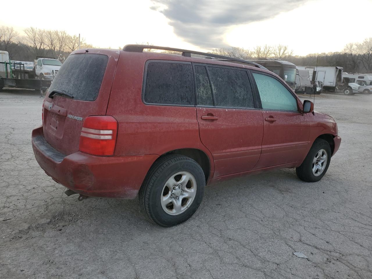 2003 Toyota Highlander VIN JTEGF21A730083488 Copart auction photo, front end / minor dent/scratches damage thumbnail 3