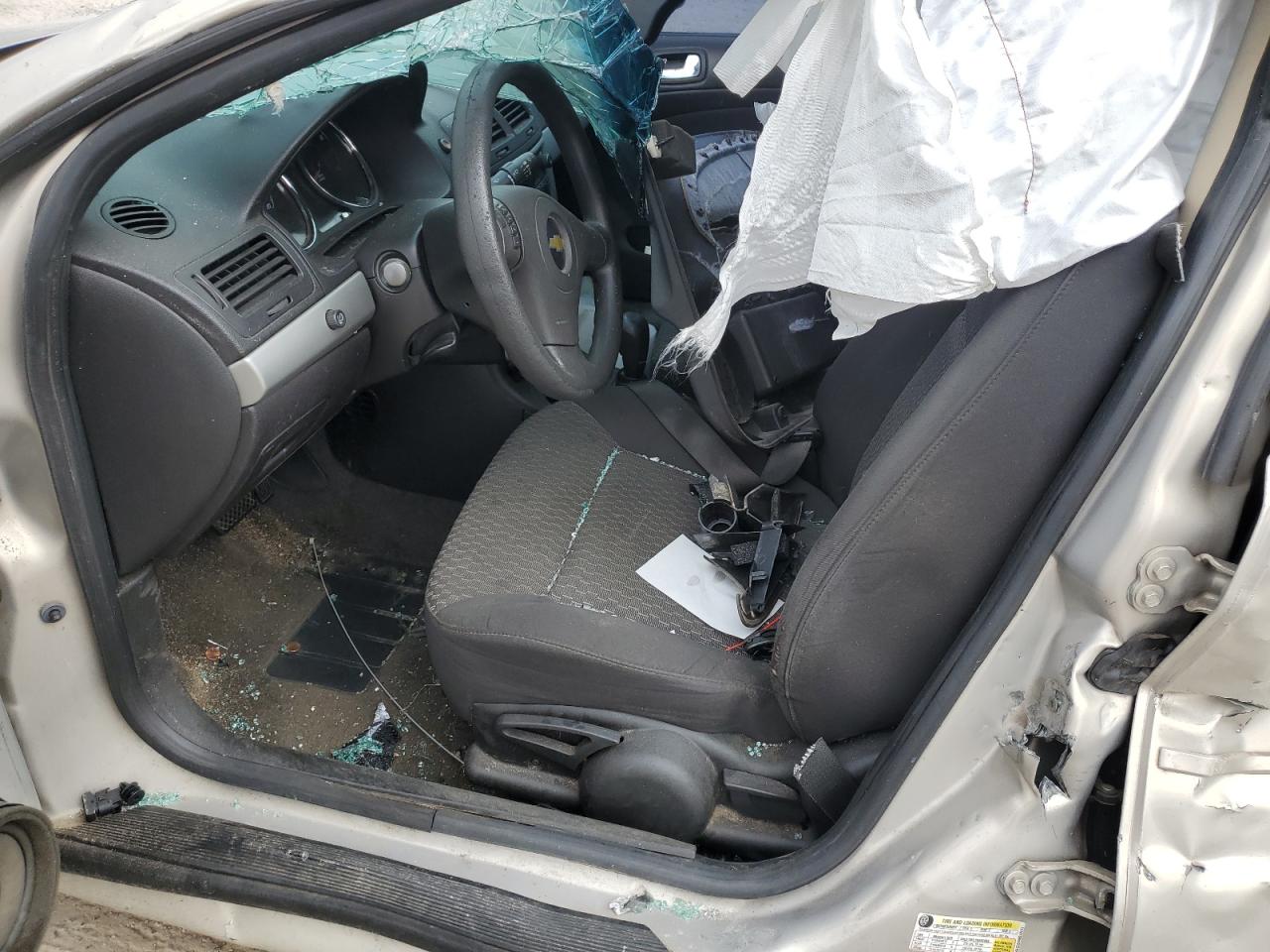 2009 Chevrolet Cobalt VIN 1G1AT58H697215494 Copart auction photo, all over damage thumbnail 7